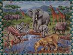 Larsen legpuzzel maxi Afrikaanse savanne, Kinderen en Baby's, Meer dan 50 stukjes, Ophalen of Verzenden, Zo goed als nieuw