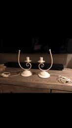 2 aparte tafellampen tafellamp landelijk brocant, Huis en Inrichting, Lampen | Tafellampen, Overige materialen, Ophalen of Verzenden