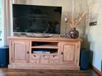 Te koop mooi teak houten tv meubel, Minder dan 100 cm, 25 tot 50 cm, Ophalen of Verzenden, Zo goed als nieuw