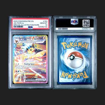 Jolteon Ex #153 PSA10 Slab Prismatic Evolution beschikbaar voor biedingen