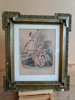 Gravure Le Petit Messager, Journal de Modes  (1863), Ophalen of Verzenden