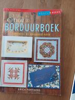 Borduurboek co binatie met borduren op papier, Ophalen of Verzenden