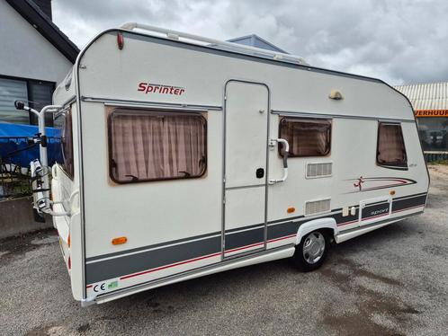 Beyerland 470 EB Sport,Mover,Enkele bedden,Voortent,bovag24, Caravans en Kamperen, Caravans, Bedrijf, tot en met 4, 750 - 1000 kg