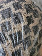 stoere XXL poef met grafisch patroon - nw in verpakking, Huis en Inrichting, Banken | Voetenbanken en Poefen, Ophalen, Nieuw, Modern, Scandinavisch, eclectisch, Ibiza