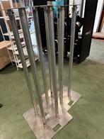 "Totem" staanders 2x1,5m + 2x2m, Ophalen, Gebruikt, Licht