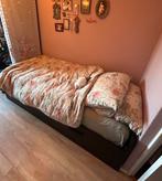 Ikea Brimnes Uitschuifbed, Ophalen, Wit, Tweepersoons, 80 cm