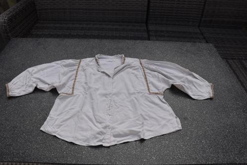Blouse Zusss maat M, Kleding | Dames, Blouses en Tunieken, Zo goed als nieuw, Maat 38/40 (M), Wit, Ophalen of Verzenden
