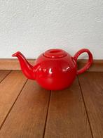 Nog nieuwe rode theepot van steen, Overige typen, Nieuw, Ophalen of Verzenden, Effen