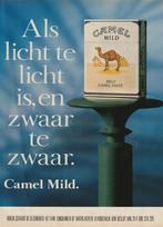 Retro reclame 1990 Camel sigaretten als licht te licht is, Verzamelen, Retro, Verzenden, Overige typen