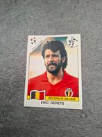 Panini sticker WK 90 Italia. Speler Eric Gerets België., Verzenden, Zo goed als nieuw, Sticker
