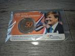 50 jaar koning Willem Alexander in coincard, Postzegels en Munten, Munten | Nederland, Ophalen of Verzenden, Koningin Beatrix