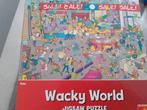 2x Wacky world puzzel, Zo goed als nieuw, Ophalen