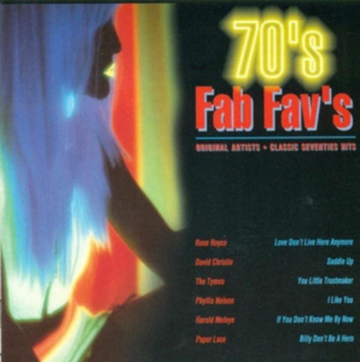 Various ‎– 70's Fab Fav's cd, Cd's en Dvd's, Cd's | Verzamelalbums, Gebruikt, Pop, Ophalen of Verzenden