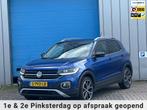 Volkswagen T-Cross 1.0 TSI VIRTUAL CAMERA AUT CARPLAY 1 EIG, Gebruikt, Blauw, 116 pk, Origineel Nederlands