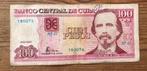 Cuba 100 pesos 2008 circulatie nominaal 4€ 180076, Los biljet, Ophalen of Verzenden, Noord-Amerika