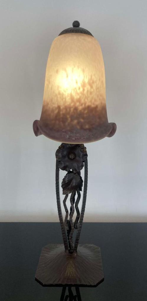 Prachtige Franse Art Deco lamp, Antiek en Kunst, Antiek | Lampen, Ophalen of Verzenden