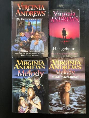 Virginia Andrews - Weeskinderen, Melody, Dawn set van 4 beschikbaar voor biedingen