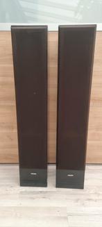 Hepta Street Gold Speakers - Vergulde Aansluitingen, Gebruikt, 60 tot 120 watt, Front, Rear of Stereo speakers, Ophalen