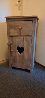 Romantische nachtkastjes - set van 2, Minder dan 50 cm, Gebruikt, Romantisch, Ophalen of Verzenden