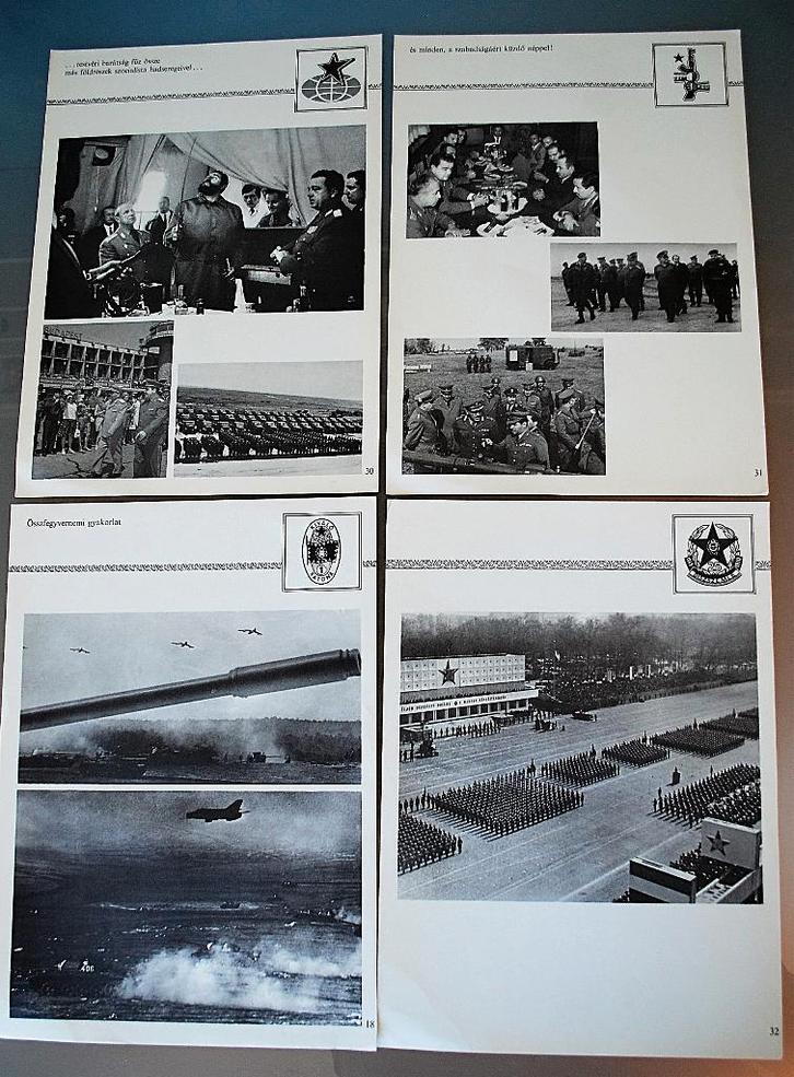 ​Poster map Leger Warschaupact Hongarije 32 stuks   69 cent, Antiek en Kunst, Curiosa en Brocante, Verzenden