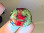 Robijn in Zoisiet Tanganyika artstone mineralen UV Actief, Verzamelen, Mineralen en Fossielen, Ophalen of Verzenden, Mineraal