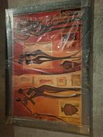 Poster in lijst 100 cm breed , 70 cm hoog, Ophalen