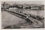 oude ansicht curacao n.w. l. pontoon bridge ponton brug stad, Ophalen of Verzenden, Voor 1920, Gelopen, Waddeneilanden