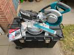 Makita afkortzaag radiaalzaag LS0815FL in Stanley opbergbox, Ophalen, 70 mm of meer, Zo goed als nieuw, Makita