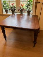 Eettafel, engels mahonie coulissetafel, Antiek en Kunst, Ophalen of Verzenden