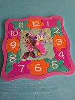 Minnie Mouse Puzzel Klok, Ophalen of Verzenden, Zo goed als nieuw, Puzzelen