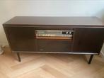 Goldfunk Vintage radio meubel, Audio, Tv en Foto, Radio's, Gebruikt, Ophalen of Verzenden