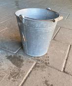 1x Vintage Zinken Emmer, Ophalen, Gebruikt, X, X