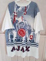 Wit/blauw/rood Ajax t-shirt maat XXL, zie foto's., Shirt, Gebruikt, Ophalen of Verzenden, Ajax