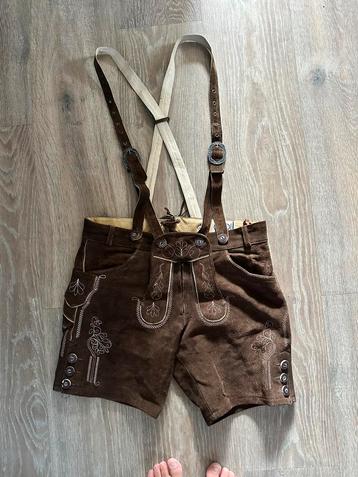 Trachten vrouwen Lederhose Gaudi (maat 46, taille 103 cm) beschikbaar voor biedingen