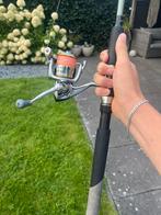 Vertex hengel met shimano molen, Watersport en Boten, Hengelsport | Roofvissen, Ophalen of Verzenden, Gebruikt, Complete set