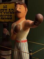 Vintage Pabst Blue Ribbon bokser bier display, Ophalen of Verzenden, Zo goed als nieuw, Overige typen