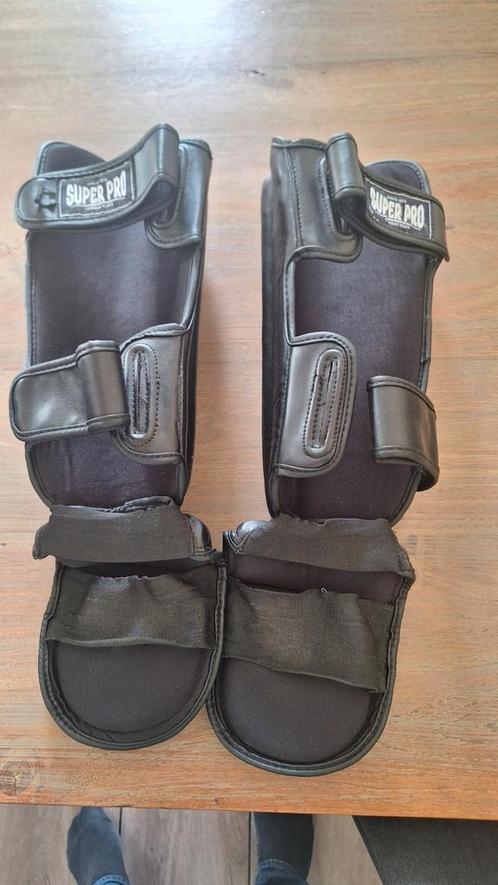 Adidas/superpro bokshandschoenen/scheenbeschermers, Sport en Fitness, Vechtsporten en Zelfverdediging, Zo goed als nieuw, Overige