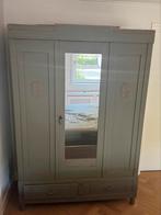 Vintage Antieke kast opgeknapt, Ophalen, 100 tot 150 cm, Zo goed als nieuw, 150 tot 200 cm