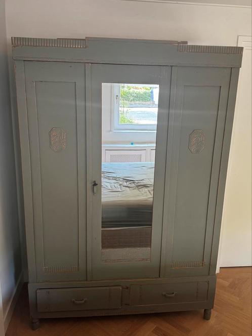 Vintage Antieke kast opgeknapt, Huis en Inrichting, Kasten | Kledingkasten, Zo goed als nieuw, 150 tot 200 cm, 100 tot 150 cm