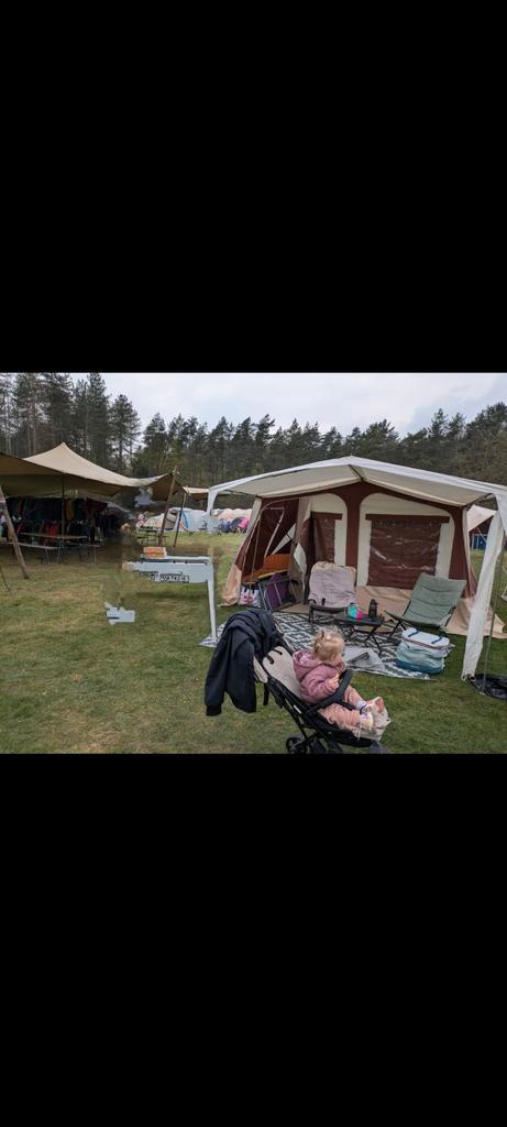 Trigano Odyssee Vouwwagen (2017) met Keuken en Accessoires, Caravans en Kamperen, Vouwwagens, Trigano, tot en met 4, Aanwezig