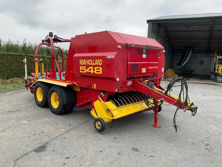 2001 New Holland 548 Balenpers, Zakelijke goederen, Agrarisch | Werktuigen, Overige, Oogstmachine