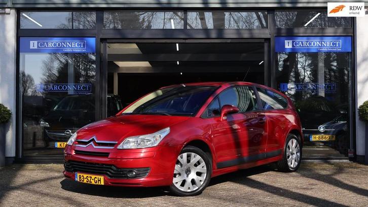 Citroen C4 Coupé 1.6-16V VTR+|Cruise|Clima|PDC|Bluetooth, Auto's, Citroën, Bedrijf, Te koop, C4, ABS, Airbags, Airconditioning