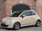 Fiat 500 0.9 TwinAir Lounge cappuccino , airco , panoramadak, Auto's, Voorwielaandrijving, Euro 5, 86 pk, Gebruikt
