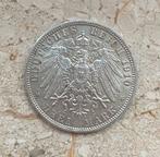 Zilveren 3 mark 1910 HOGE kwaliteit, Postzegels en Munten, Munten | Europa | Niet-Euromunten, Ophalen of Verzenden, Duitsland