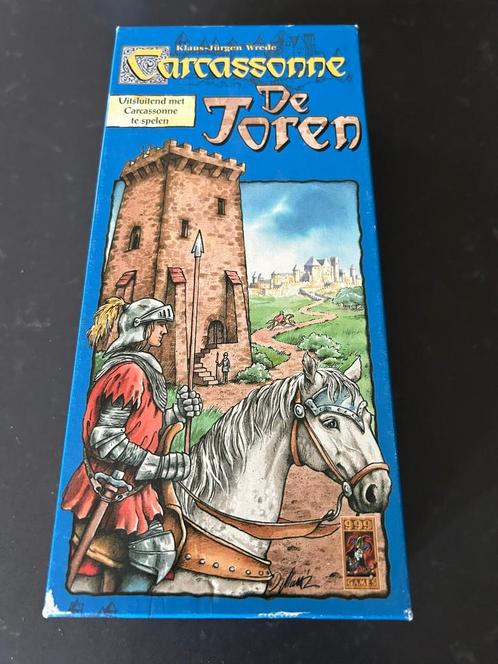 Carcassonne Uitbreiding: De Toren, Hobby en Vrije tijd, Gezelschapsspellen | Bordspellen, Gebruikt, Een of twee spelers, Drie of vier spelers