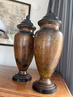 Antieke Dekselvazen - Set van 2, Ophalen of Verzenden