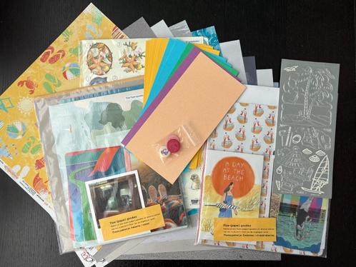 Hobbypakket vakantie / reizen. (prijs = incl verzendkosten), Hobby en Vrije tijd, Knutselen, Zo goed als nieuw, Materiaal, Ophalen of Verzenden