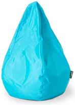 Ploff Hippo Zitzak turquoise 110x110x90 cm, Ophalen of Verzenden, Nieuw, Blauw, Zitzak