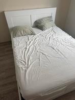 GRATIS Ikea bed Brimnes met opbergruimte 160 x 200, Ophalen, Eenpersoons, Wit, Zo goed als nieuw
