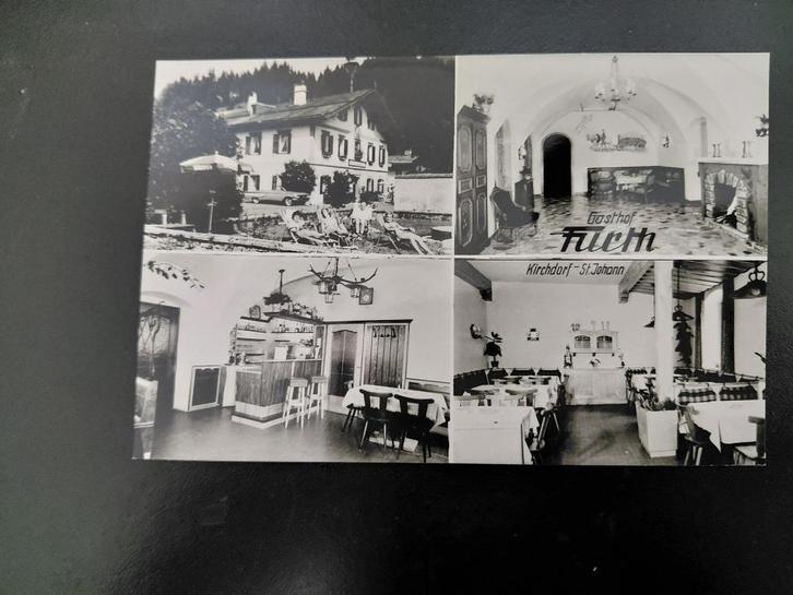 Gasthof Furth, Kirchdorf- St. Johann in Tirol, ongelopen., Verzamelen, Ansichtkaarten | Buitenland, Ongelopen, Oostenrijk, 1960 tot 1980
